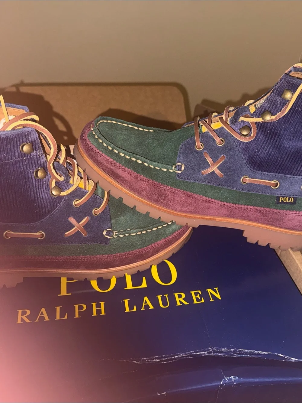 Polo Ralph Lauren Ranger Mid Boots — Size 8 US